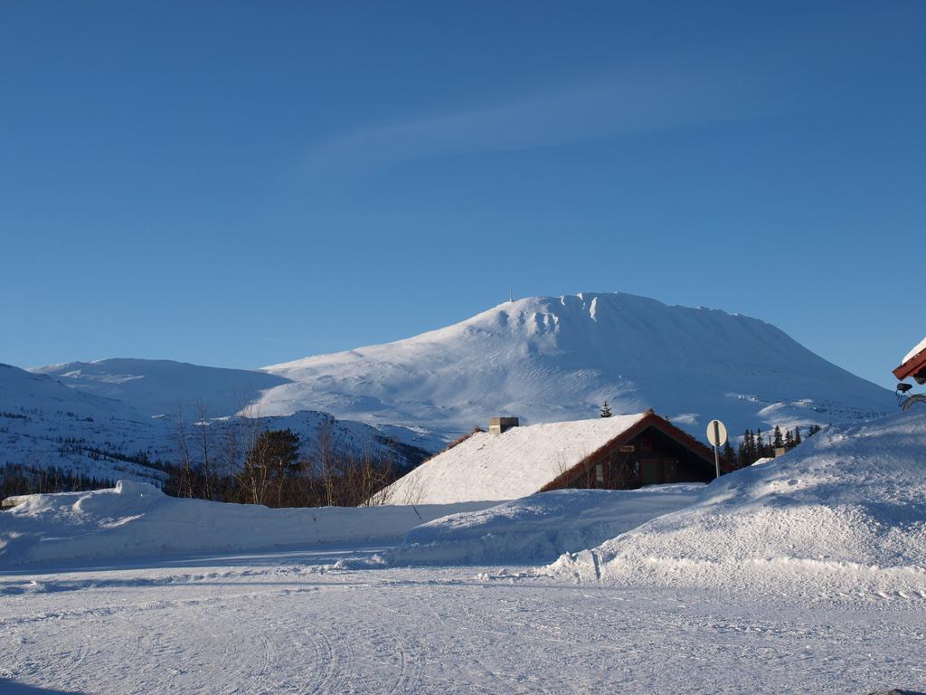 Den Lykkelige Sportsmann Hotel Gaustablikk Exterior foto